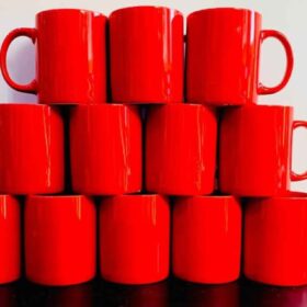 TASSE en céramique pour le petit déjeuner -Lot de 12 tasses – Image 3