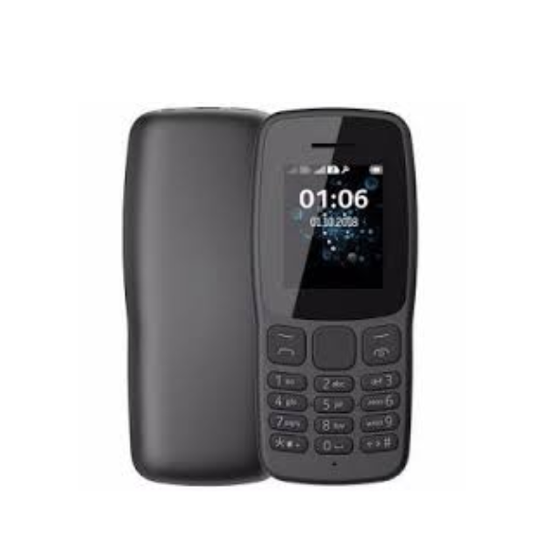 Téléphone basique  (TA-1034/105DS) –  Dual SIM, Batterie 1020 mAh – Noir