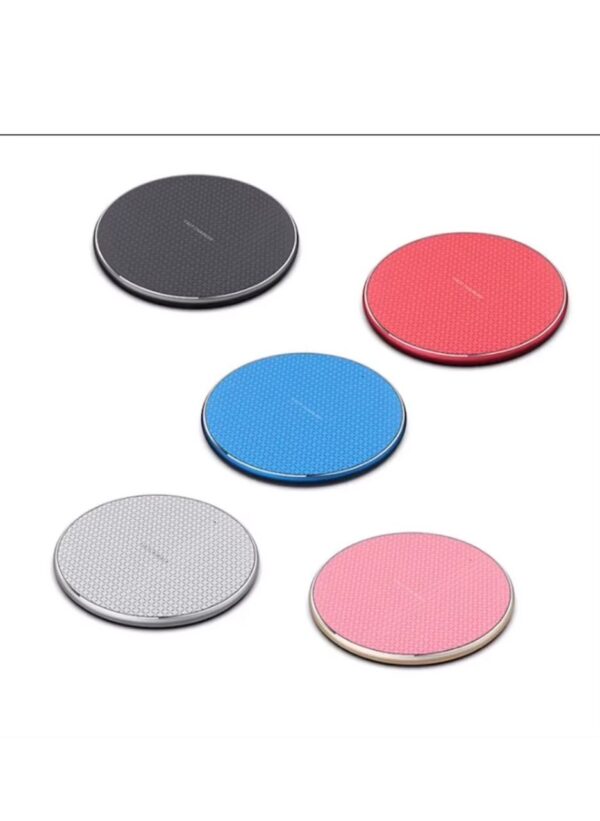 Chargeur sans fil Qi 15W ultra‑fin — Recharge rapide 10/15W (câble Micro‑USB inclus)