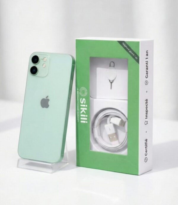 Apple iPhone 12 (256 Go) – Reconditionné contrôlé garanti 1 an