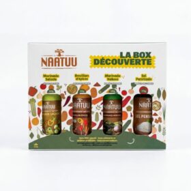 NAATUU Coffret D&eacute;couverte &mdash; 4 assaisonnements naturels (3&times;120g + 175g)