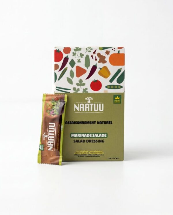 NAATUU — Marinade Salade, boîte de 20 sticks portionnés