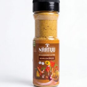 NAATUU Bouillon Naturel d'&Eacute;pices 120 g &mdash; Sans exhausteurs, colorants ni conservateurs