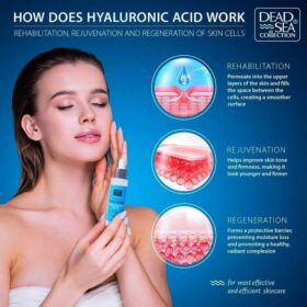 Coffret Soin Visage 3-en-1 - Acide Hyaluronique & Minéraux Mer Morte -Kit Complet Hydratation Intense - Sérum + Crème Jour/Nuit - Anti-Rides & Éclat - Anti-Âge – Image 4