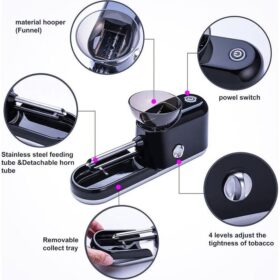 Tubeuse électrique automatique — Machine à rouler (kit d'entretien) - Noir laqué – Image 5