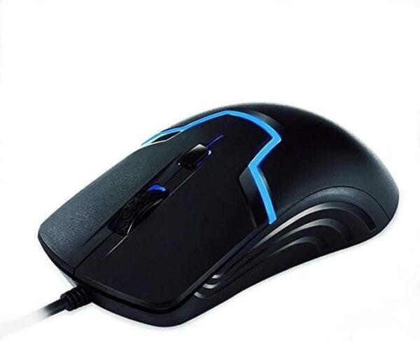 Souris filaire RGB 3 boutons — HP M100 (capteur optique)