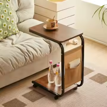 Table d'appoint mobile au design simple et moderne