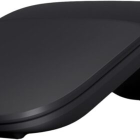 Souris Bluetooth Microsoft Arc Mouse —  noire ultra‑fine et ergonomique – Image 3