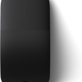 Souris Bluetooth Microsoft Arc Mouse —  noire ultra‑fine et ergonomique – Image 5