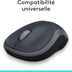 Souris sans fil Logitech M185 — 2,4 GHz, ambidextre, 1000 PPP – Image 3