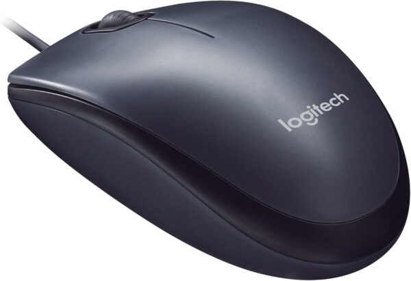 Souris filaire Logitech M90 — USB, noire