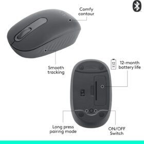 Souris sans fil Logitech M196 —  Bluetooth compacte – Image 4