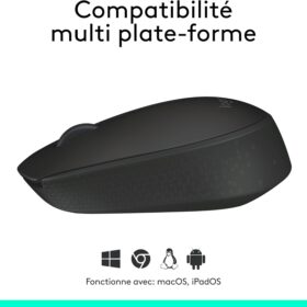 Souris sans fil Logitech M171 — 2,4 GHz (ambidextre, autonomie 12 mois) – Image 2
