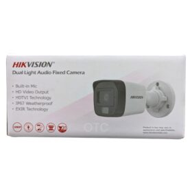 Caméra tourelle HIKVISION DS-2CE16D0T-LPFS — 2 MP, double éclairage & microphone intégré – Image 2