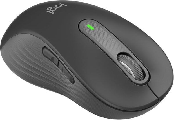 Souris sans fil  Logitech Signature M650 L — pour gaucher, Graphite (Taille L)