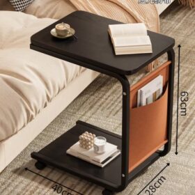 Table d'appoint mobile au design simple et moderne – Image 6