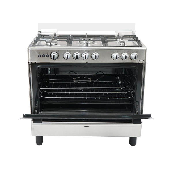 Cuisinière à gaz Astech CK93DA010 90x60 5 feux