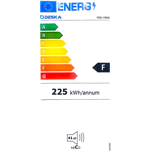 Congélateur horizontal DESKA FRZ-175DK -141L