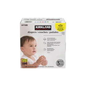 Couches Bébé  Kirkland Taille 3 — recommandé 7–13 kg