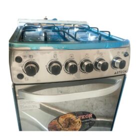 Cuisinière à gaz Astech XA50GS 50x50 4 feux – Image 3