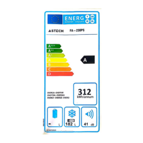 Congélateur vertical Astech FA-230PS - 182 L - A -6 Tiroirs – Image 6