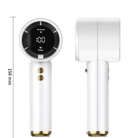 Mini ventilateur portable USB N68 — 100 vitesses, écran LED – Image 8