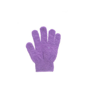 Lot de 10 gants de douche exfoliants double-face (5 doigts) — Polyester/Nylon – Image 4