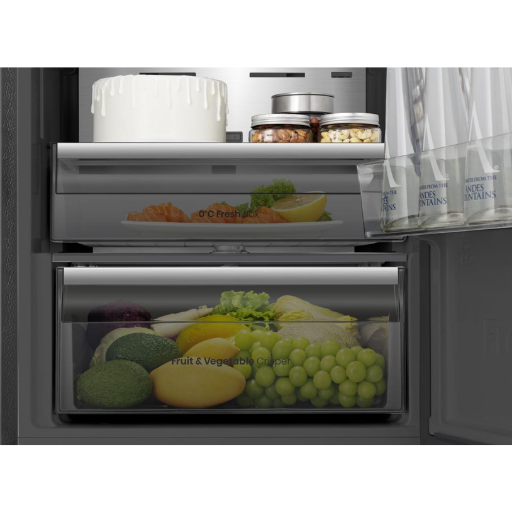 Réfrigérateur combiné Hisense RB5K330GSFE 330L 3Tiroirs (No frost, Inverter , freshfit  )