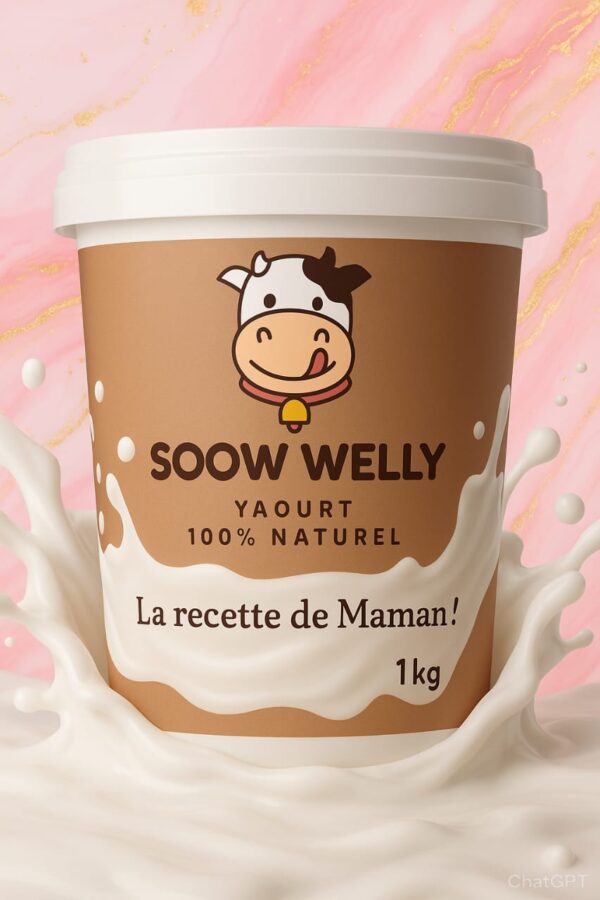 Lait caillé Soow Welly — Pot familial 1kg/ 5Kg