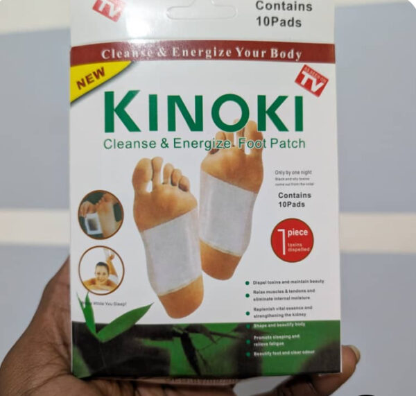 Kinoki Patch Détox Plantaires — 10 patchs (application nocturne)