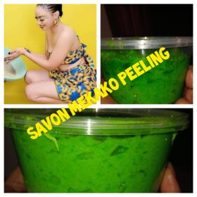 savon corporel exfoliant et éclaircissant — peeling Mekako (origine Nigéria) – Image 2