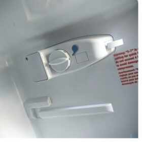 Réfrigérateur combiné Smart Technology STCB145WH 106L -2tiroirs (congélateur bas) – Image 4