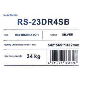 Réfrigérateur Grand Bar HISENSE RS-23DR4SB - 176L (Avec Distributeur d'eau) – Image 9