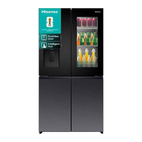 Réfrigérateur combiné  Hisense RQ9P600GTL 617L ( No Frost- Distributeur d'Eau et de Glace-Wifi)
