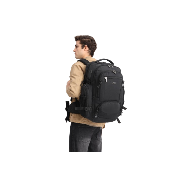 Sac à Dos Tiroll 3530 : Étanche, Anti-Choc & Port USB – Style Voyage Unisexe