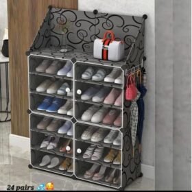 Porte-serviettes mural en acier inoxydable — 3 niveaux avec étagères et crochets