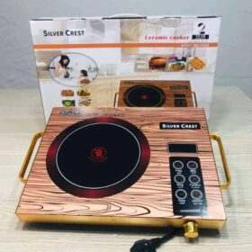 Plaque céramique infrarouge portable Silver Crest — tactile & minuterie