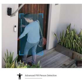 EZVIZ DB2C – Sonnette Vidéo Sans Fil 2K avec Carillon, Wi-Fi, Batterie Rechargeable & Vision Nocturne – Image 5