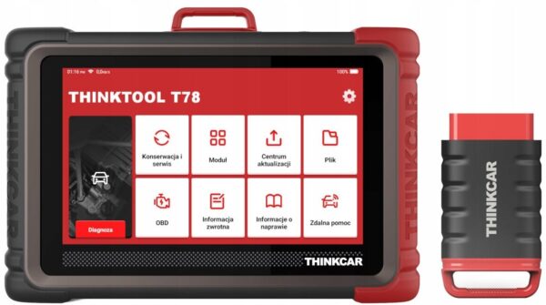 Valise de diagnostic auto 6" (VCI Bluetooth) — THINKTOOL Lite 2