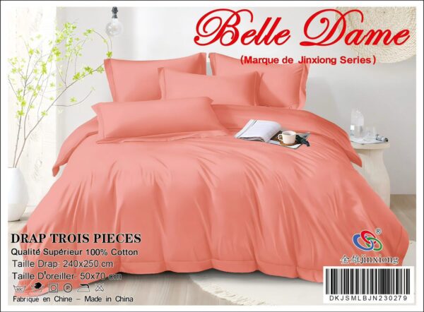 Ensemble Drap 3 Pièces 100% Coton – Qualité Supérieure Ensemble Drap 3 Pièces 100% Coton – Qualité Supérieure