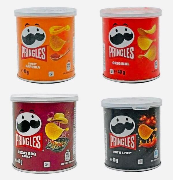Pringles — Chips (assortiment de saveurs)
