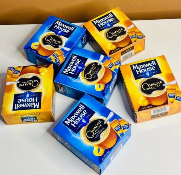 Maxwell House — Sticks de café instantané (format portions individuelles)