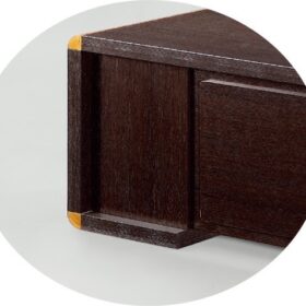 BUREAU DIRECTION RS-02 2200*1900*760 ROSEWOOD 957 SANS MEUBLE RECONDI