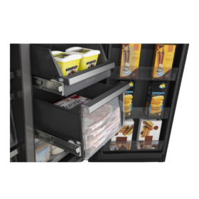 Réfrigérateur combiné  Hisense RQ9P600GTL 617L ( No Frost- Distributeur d'Eau et de Glace-Wifi) – Image 5