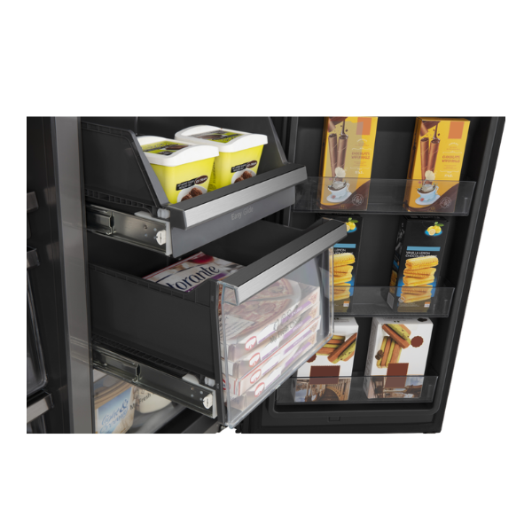 Réfrigérateur combiné  Hisense RQ9P600GTL 617L ( No Frost- Distributeur d'Eau et de Glace-Wifi)