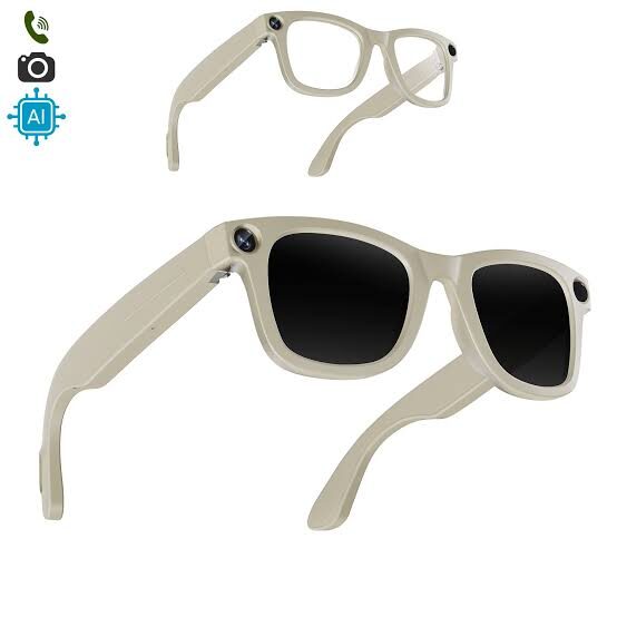 Lunettes intelligentes Bluetooth — capture photo/vidéo mains‑libre, audio & appels