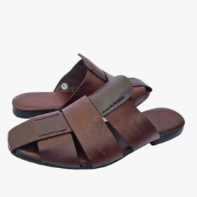 Babouche homme marron &mdash; pointures 42 et 43