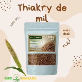 Thiakry de mil &mdash; Dessert traditionnel &agrave; base de millet