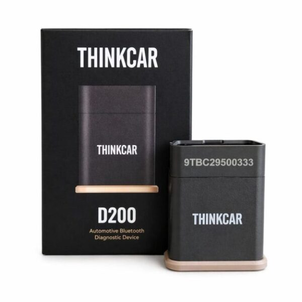 Thinkcar D200 – Scanner diagnostic OBDII Bluetooth (Contrôle bidirectionnel, 15 fonctions maintenance)