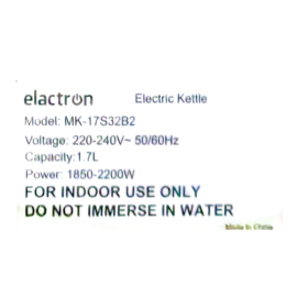 Bouilloire électrique ELACTRON-MK-17S32B2-1,7L – Image 3